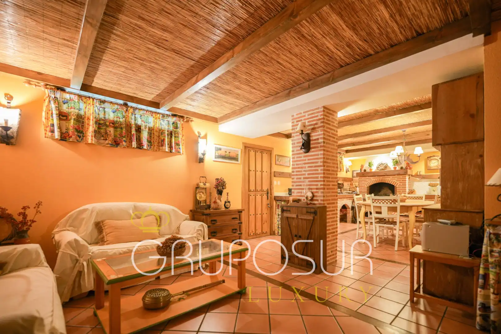 Living room of Detached homes for sale in Simancas  with Heating, Private garden and Parquet flooring