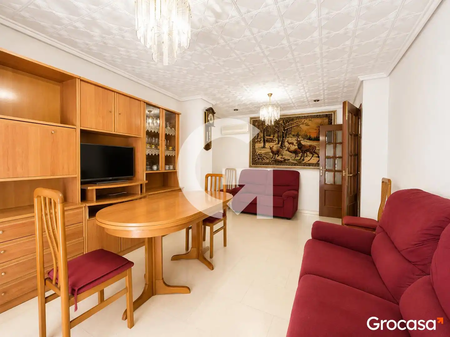 Sala de estar de Casa o chalet en venta en Sagunto / Sagunt con Terraza y Balcón