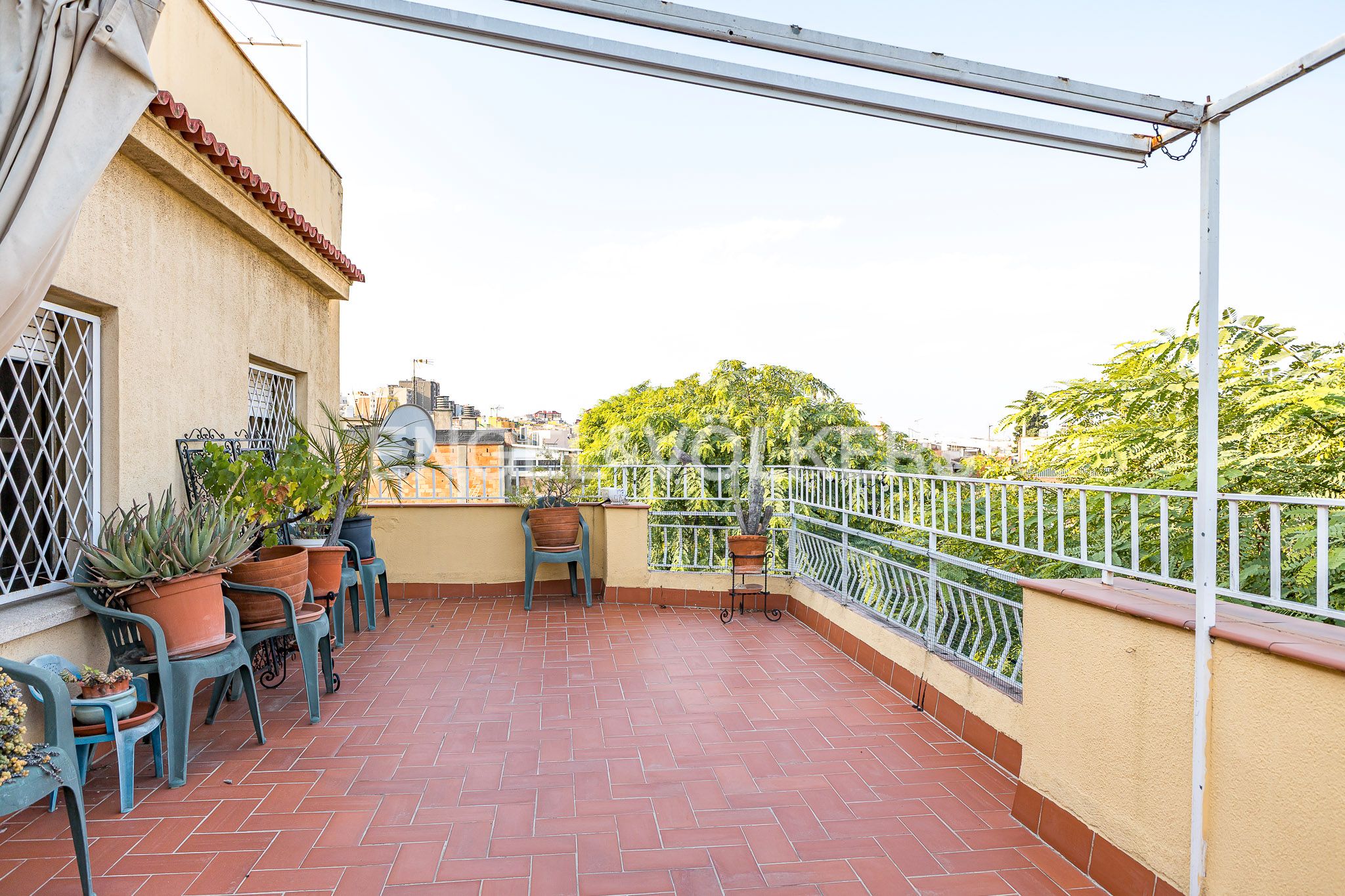 Terrace of Attic for sale in Santa Coloma de Gramenet  with Air Conditioner, Heating and Terrace