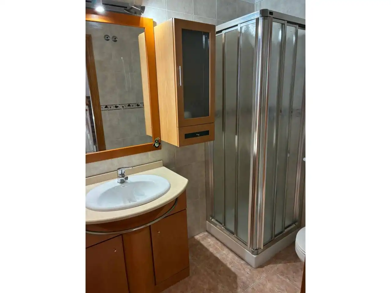 Badezimmer von Wohnungen zum Verkauf in Alguazas mit Klimaanlage und Terrasse