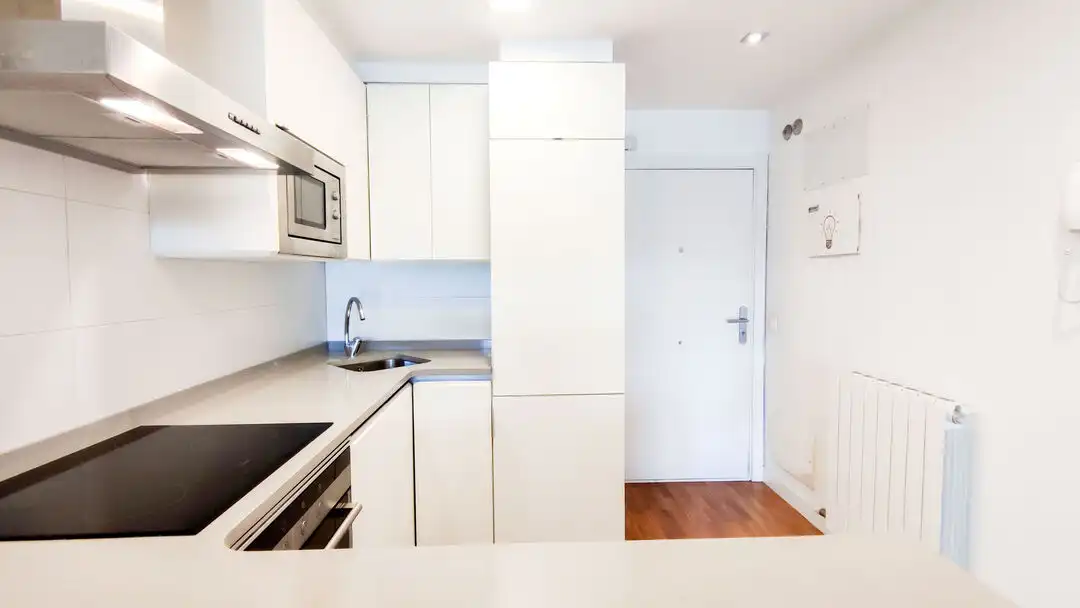 Küche von Wohnung zum Verkauf in Donostia - San Sebastián  mit Heizung und Möbliert