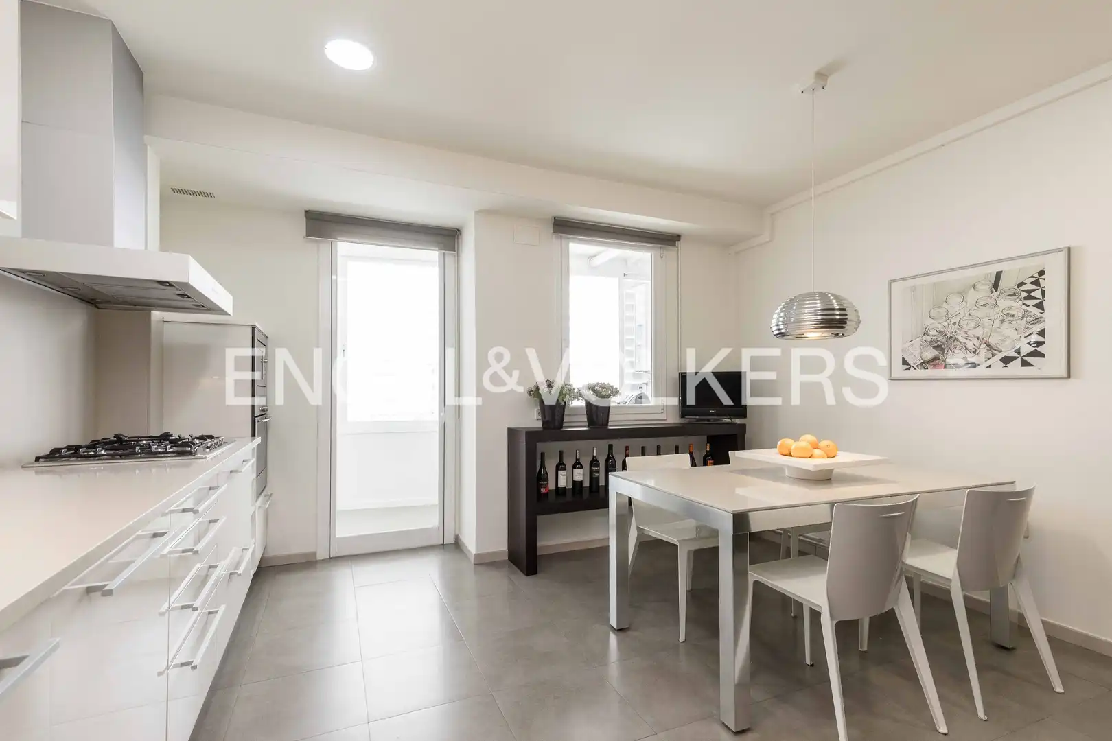 Kitchen of Flat for rent in Barcelona  with Air Conditioner, Heating and Parquet flooring