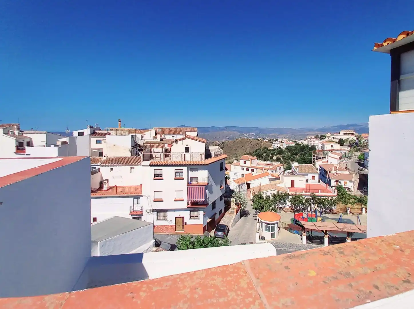 Vista exterior de Piso en venta en Canillas de Aceituno con Aire acondicionado, Jardín privado y Terraza