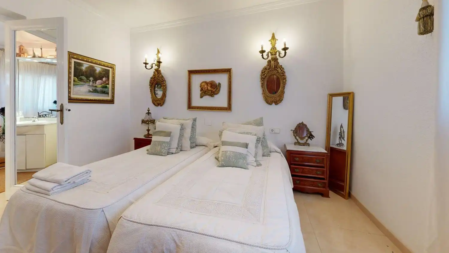 Bedroom of Houses for sale in El Campello  with Air Conditioner