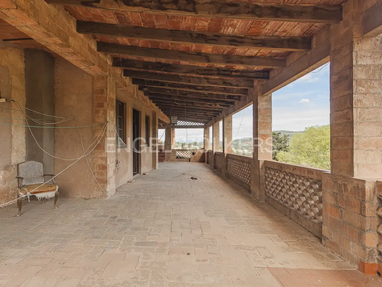 Terraza de Casa o chalet en venta en Vacarisses con Calefacción y Jardín privado