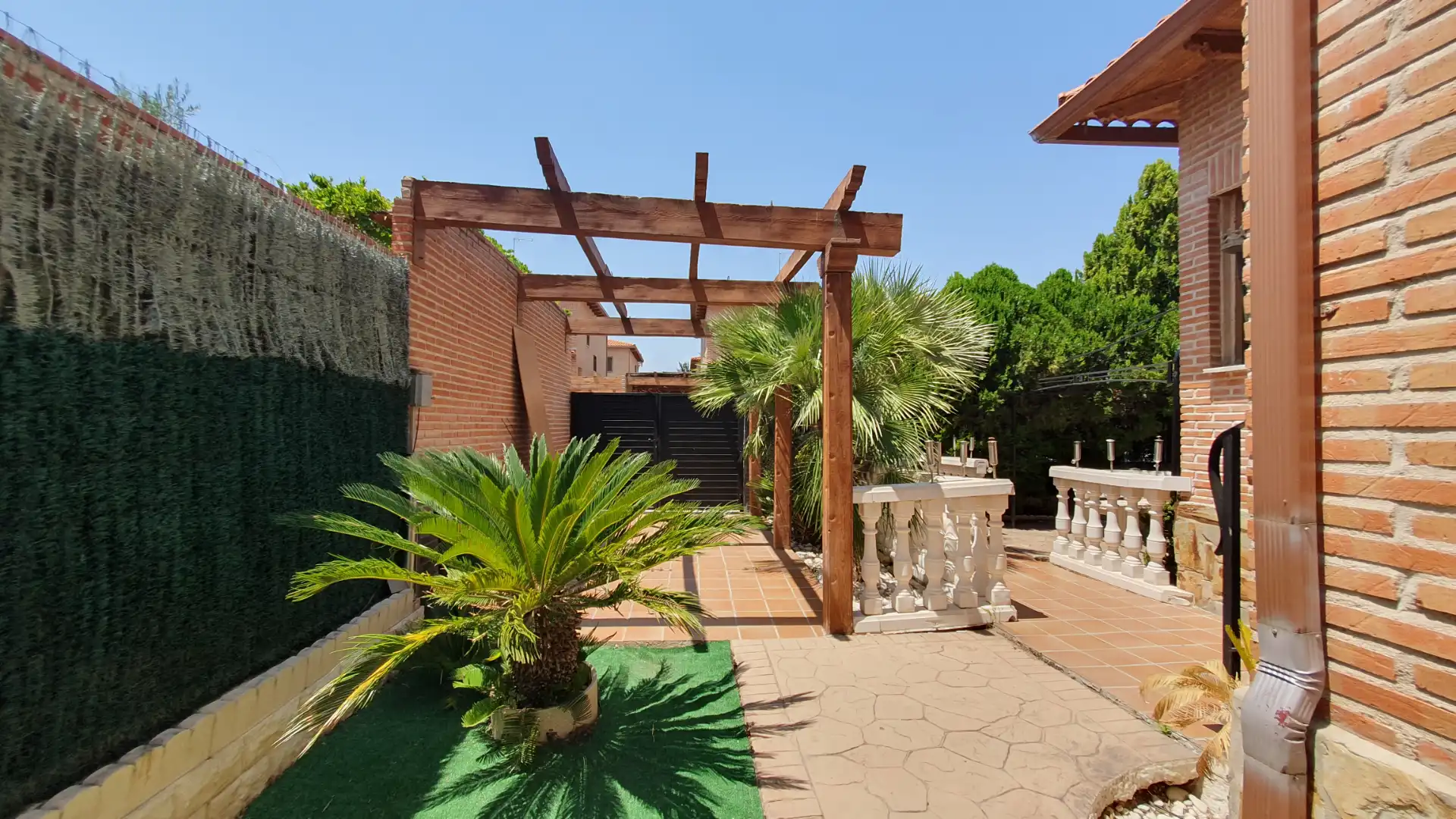 Terrassa de Casa adosada en venda en Olías del Rey amb Aire condicionat, Calefacció i Jardí privat