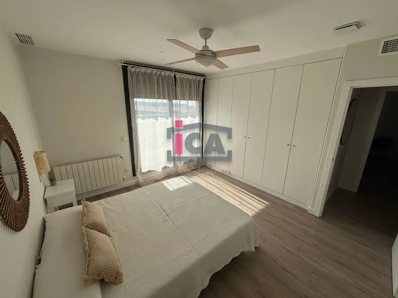 Bedroom of Apartments for rent in Cáceres  with Air Conditioner, Heating and Terrace