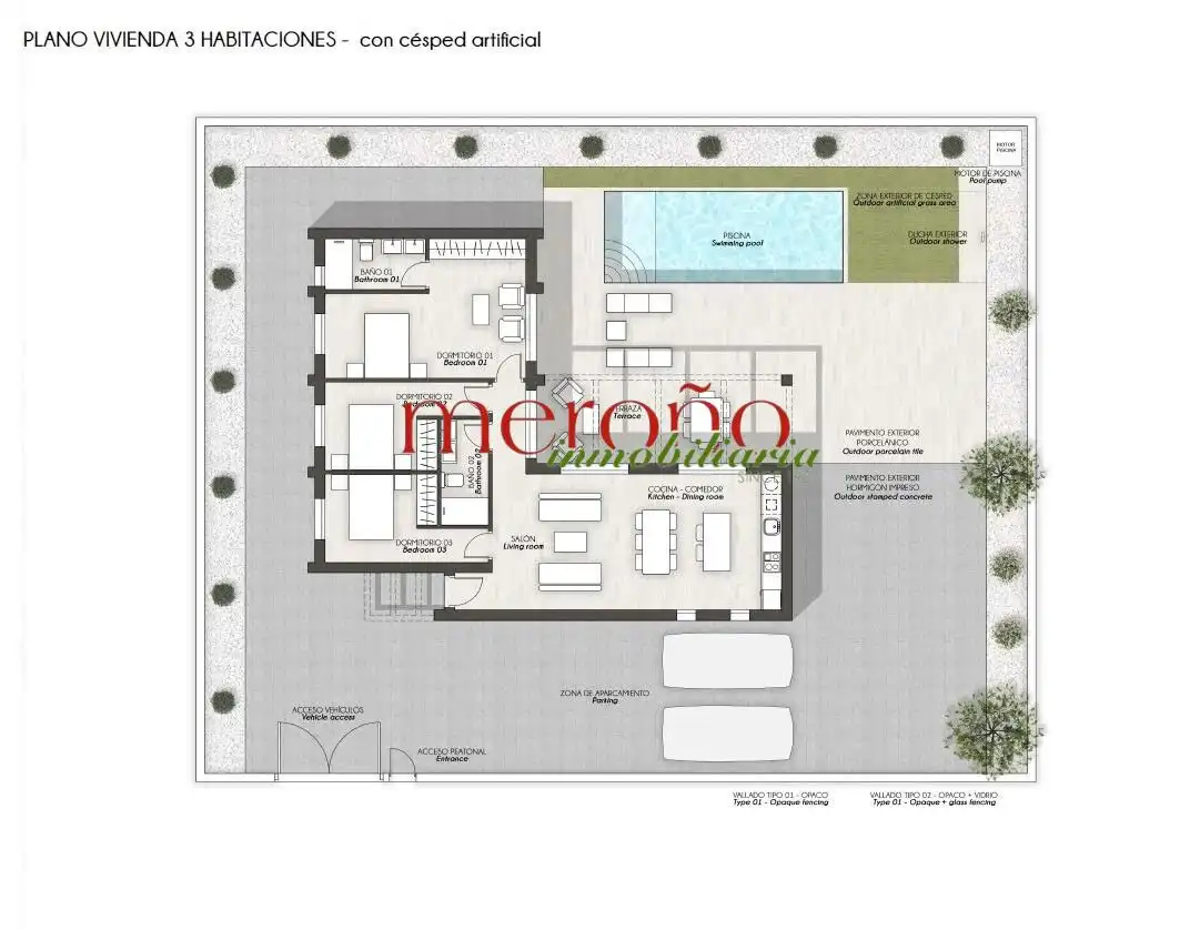 Detached house with pool for sale in La Alberca, imagen 4