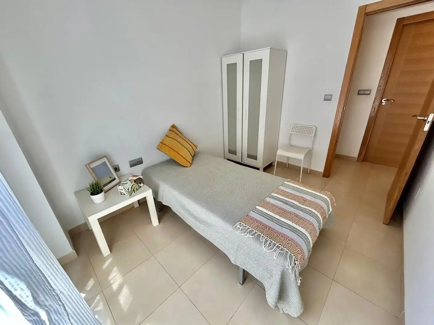 Bedroom of Flat for sale in Murcia  with Air Conditioner