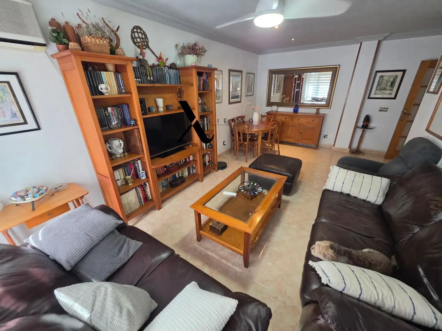Wohnzimmer von Wohnung zum Verkauf in Murcia mit Klimaanlage, Heizung und Möbliert