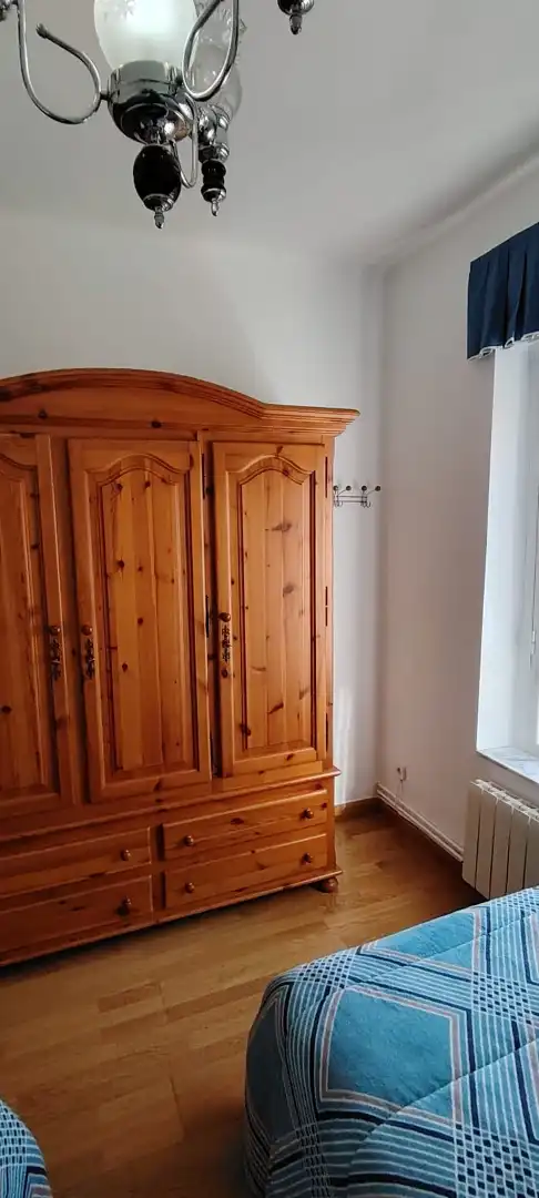 Schlafzimmer von Wohnung zur Miete in Salamanca mit Heizung, Möbliert und Waschmaschine