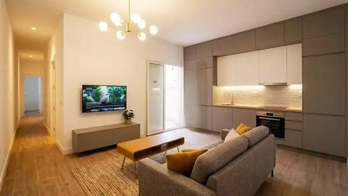 Wohnzimmer von Wohnung zum Verkauf in Sevilla mit Klimaanlage und Heizung