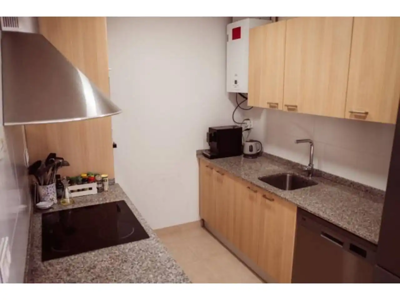 Küche von Wohnung zum Verkauf in Cardona mit Heizung, Parkett und Balkon
