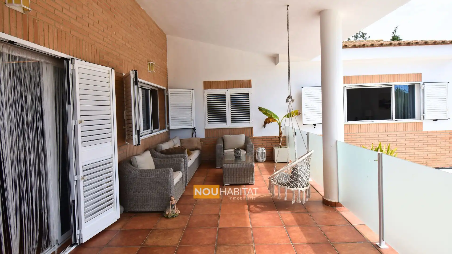 Terraza de Casa o chalet en venta en Turís con Aire acondicionado, Calefacción y Jardín privado