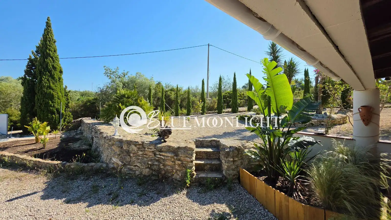 Garden of Houses for sale in Càlig  with Air Conditioner, Heating and Swimming Pool