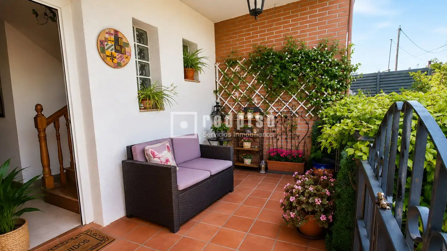 Terrassa de Casa o xalet en venda en Seseña amb Calefacció, Jardí privat i Terrassa