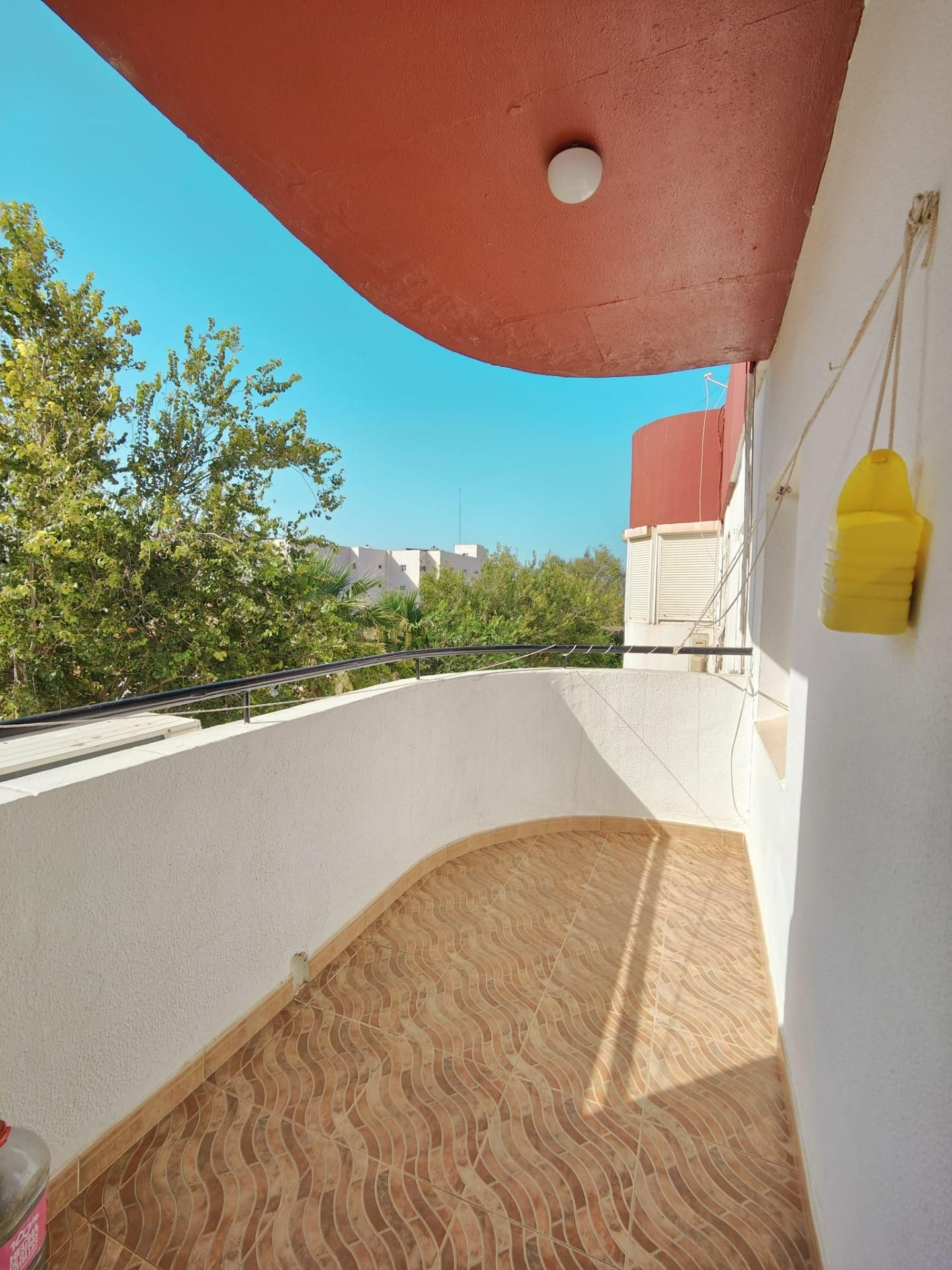 Balcony of Flat to rent in San Fernando  with Air Conditioner and Terrace