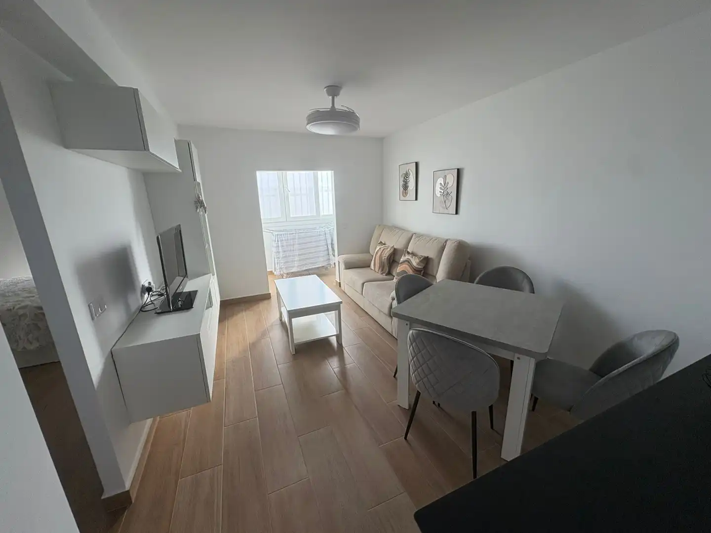 Living room of Apartments for rent in Málaga  with Air Conditioner, Heating and Furnished
