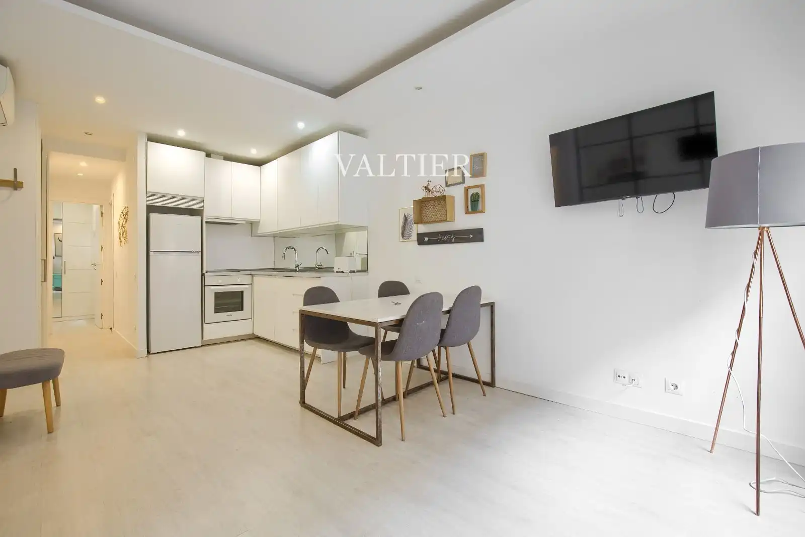 Cocina de Piso de alquiler en Madrid con Aire acondicionado y Amueblado
