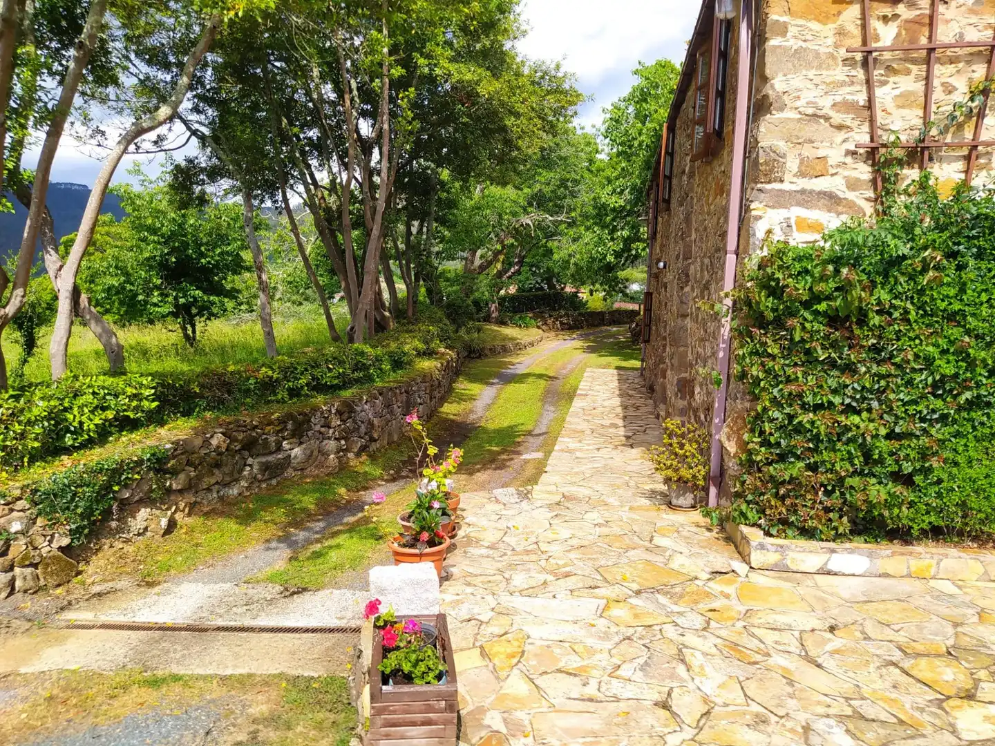 Jardí de Casa o xalet en venda en Ortigueira