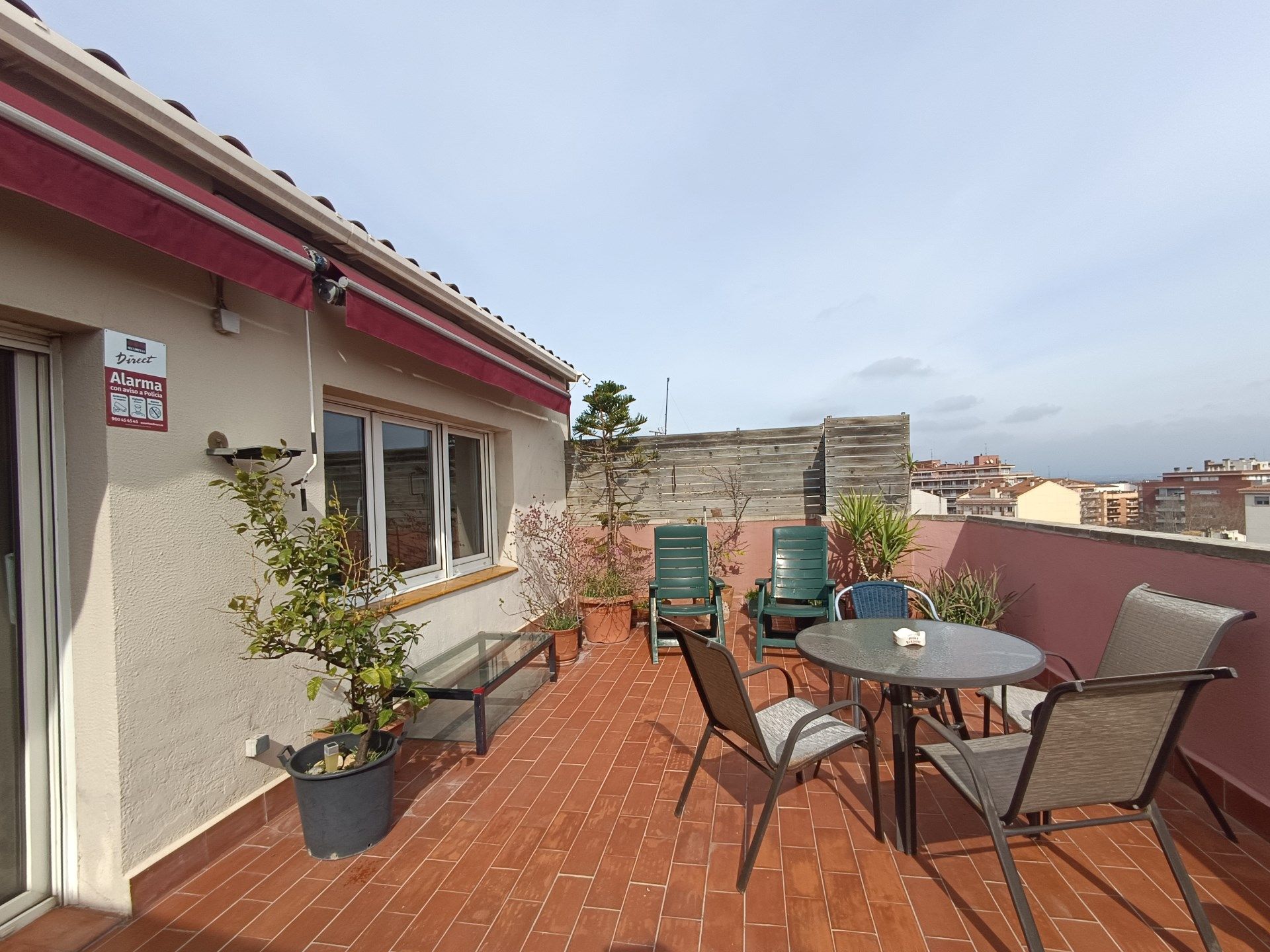 Terrace of Attic for sale in Figueres  with Air Conditioner, Heating and Terrace