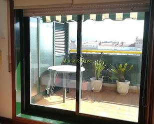 Terrace of Attic to rent in Vigo   with Air Conditioner, Heating and Parquet flooring