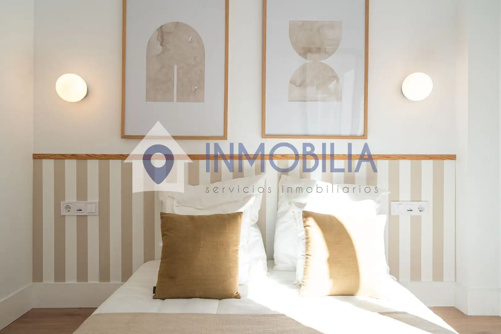 Schlafzimmer von Wohnung zum Verkauf in Madrid mit Klimaanlage, Heizung und Terrasse