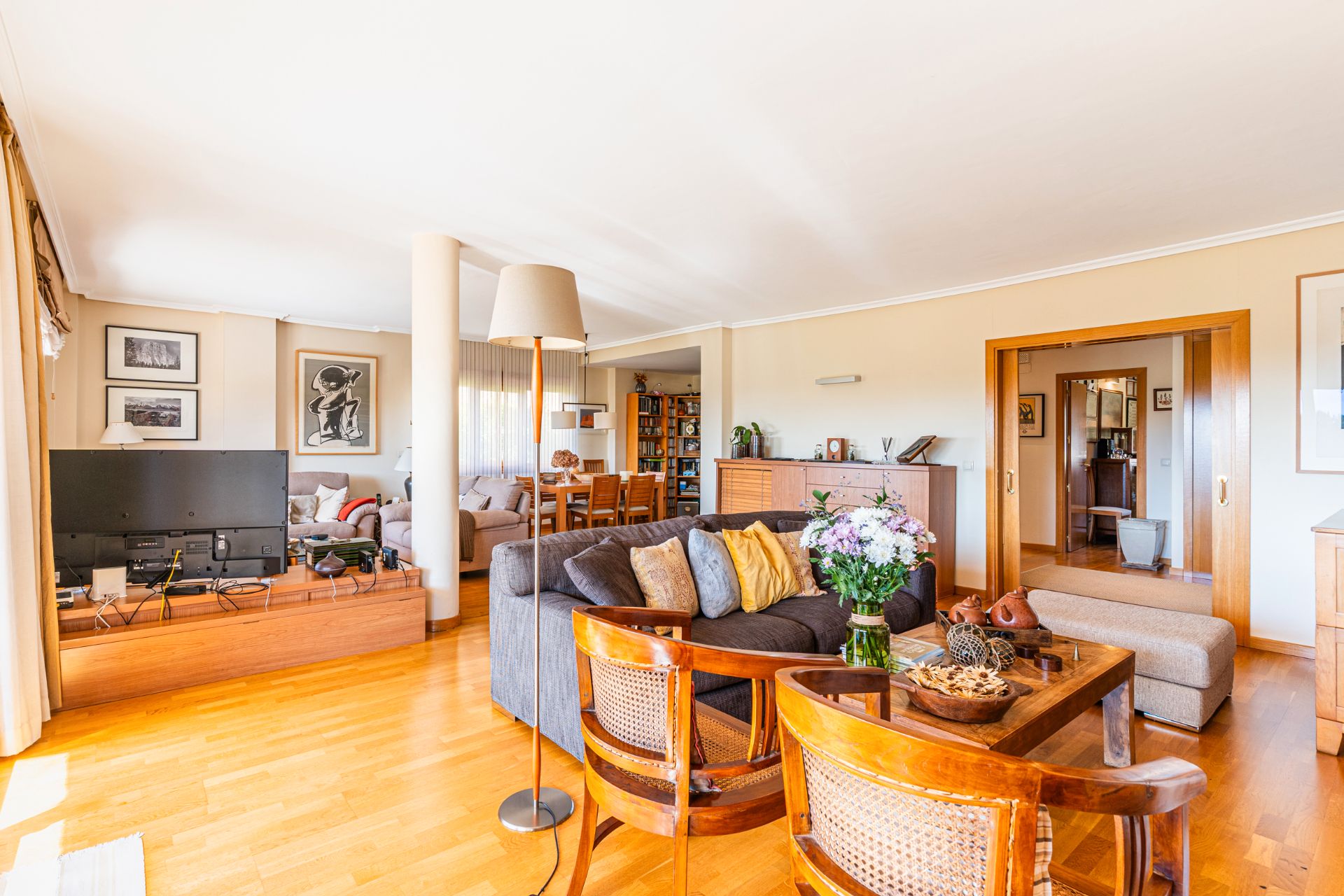 Living room of House or chalet for sale in Torrelodones  with Air Conditioner, Heating and Private garden