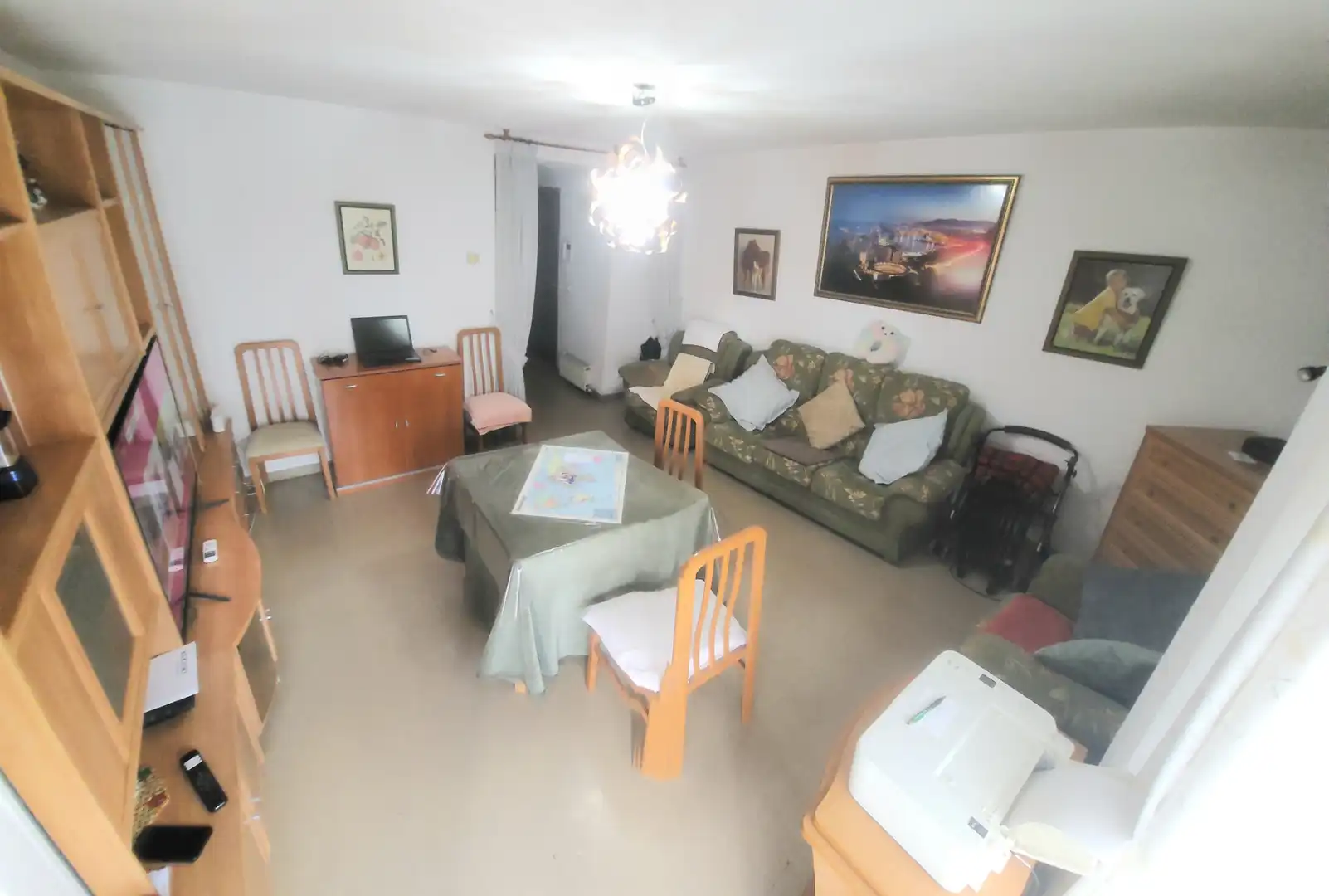 Living room of Flat for sale in Granada  with Heating and Terrace