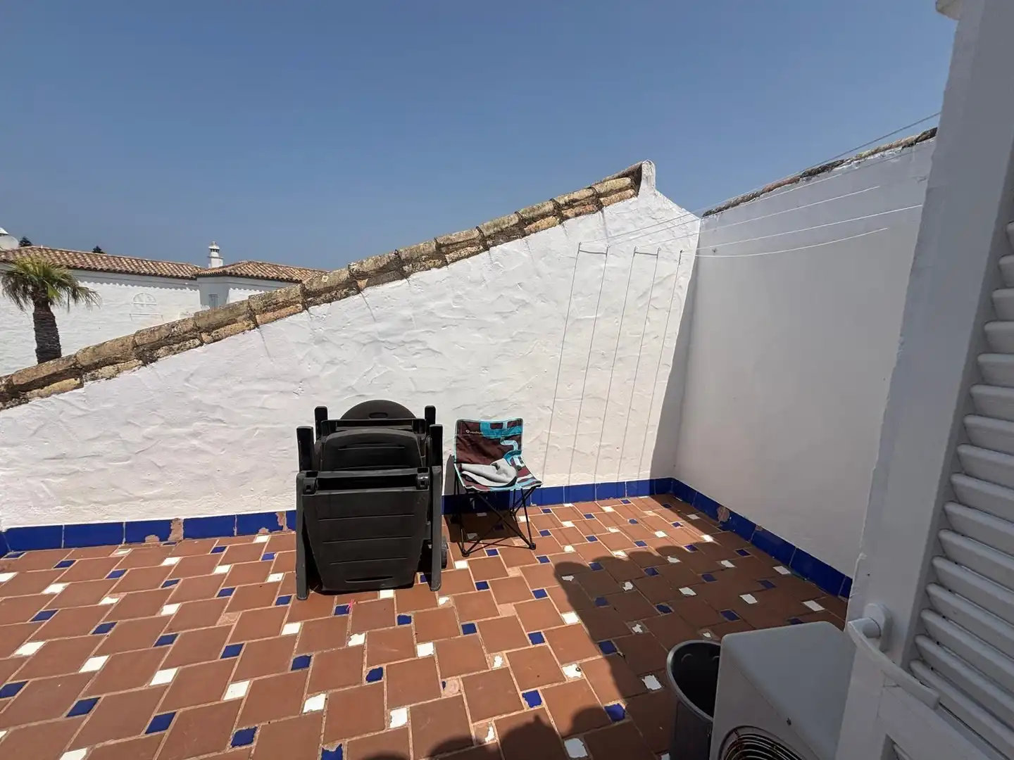 Terrassa de Casa adosada en venda en Chiclana de la Frontera amb Jardí privat i Piscina comunitària
