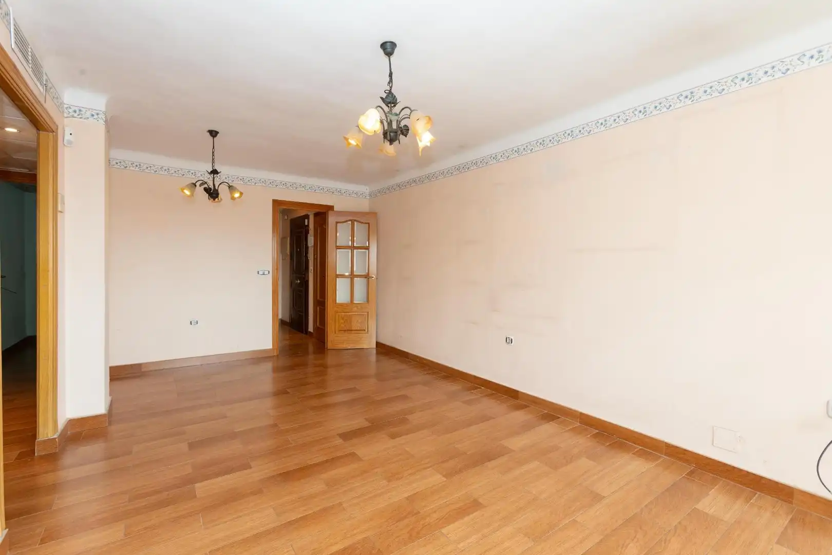 Sala de estar de Piso en venta en Málaga con Aire acondicionado, Parquet y Alarma