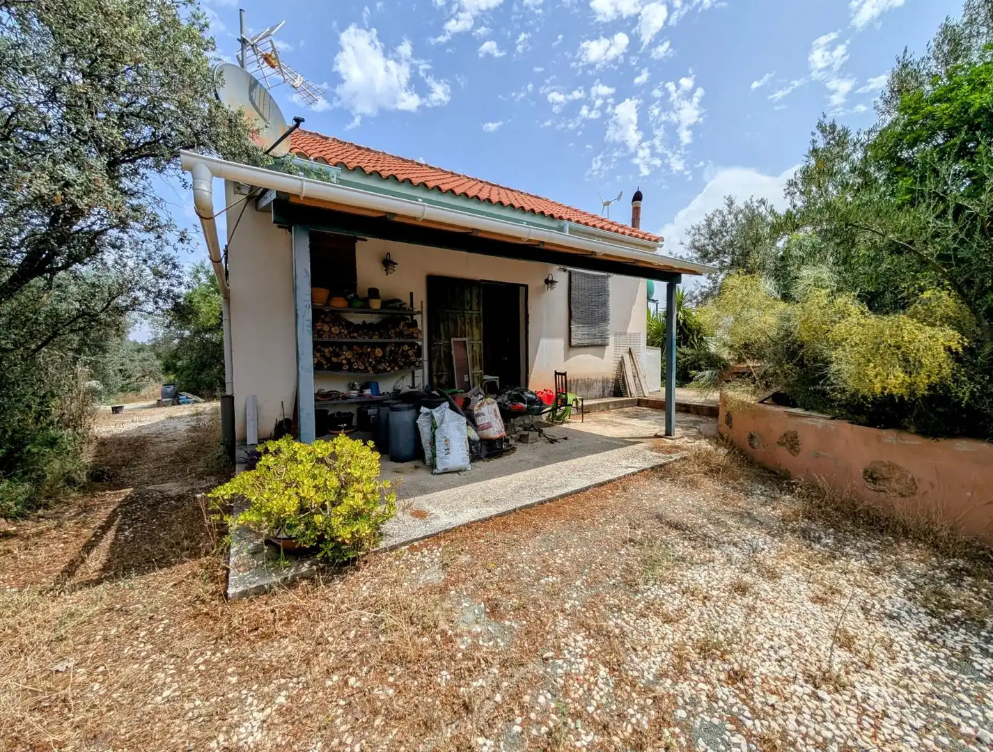 Vista exterior de Casa o xalet en venda en Loja amb Calefacció, Jardí privat i Terrassa