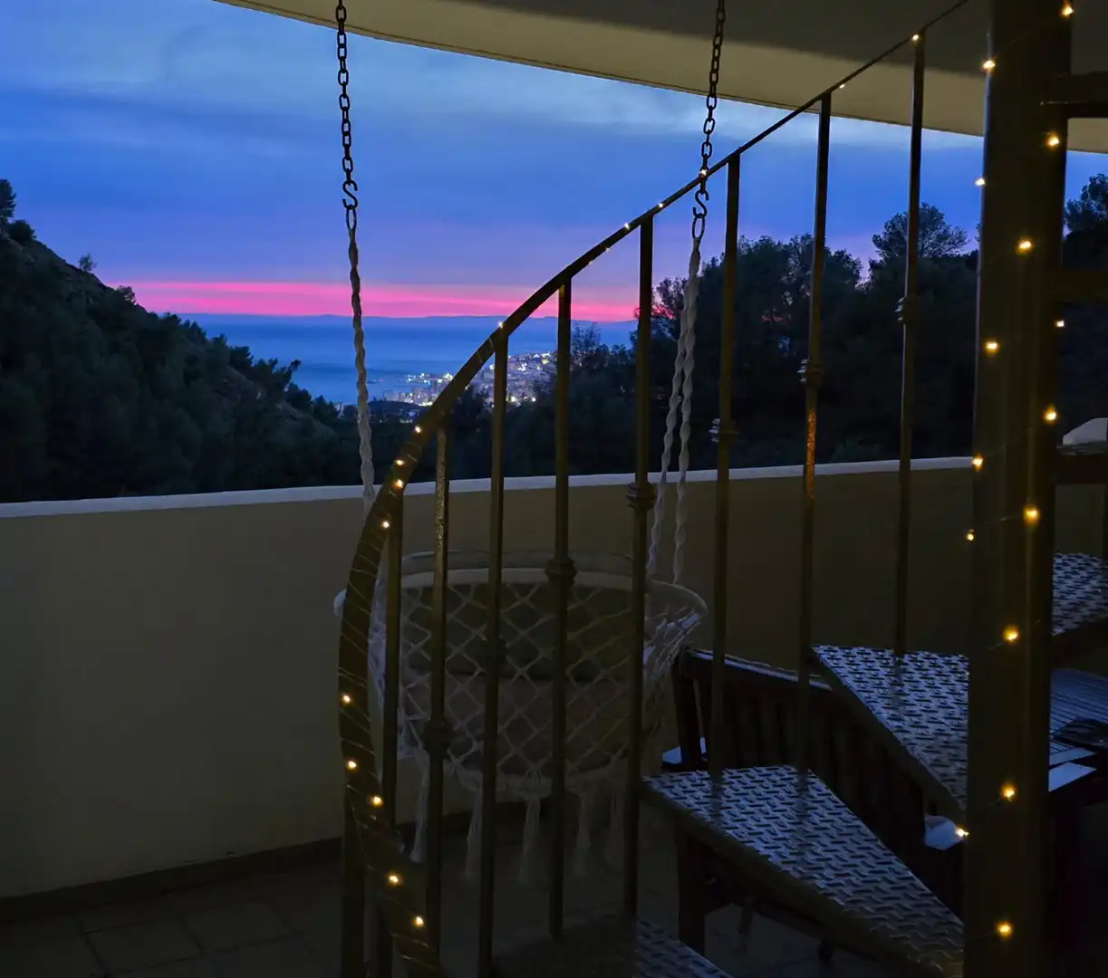 Jardín de Dúplex en venta en Mijas con Aire acondicionado, Calefacción y Terraza
