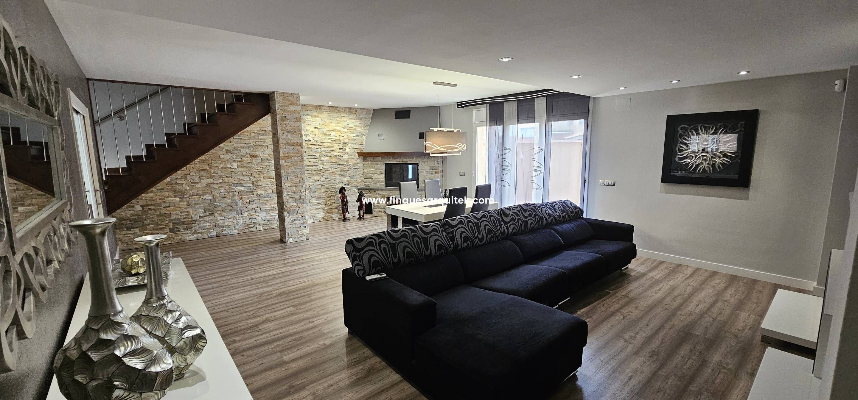 Living room of House or chalet for sale in Albesa  with Air Conditioner, Heating and Private garden