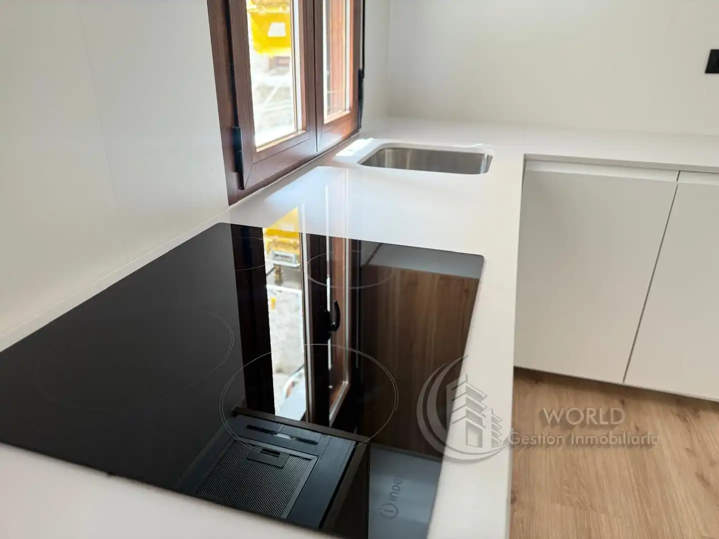 Cocina de Piso de alquiler en Madrid con Aire acondicionado, Calefacción y Amueblado