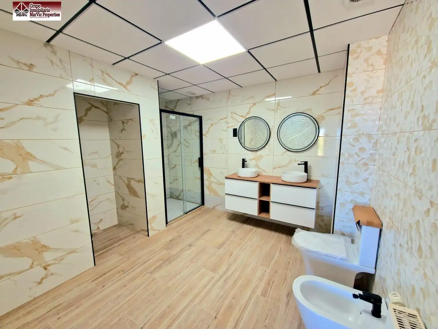 Baño de Casa o chalet en venta en La Nucia con Aire acondicionado, Calefacción y Jardín privado