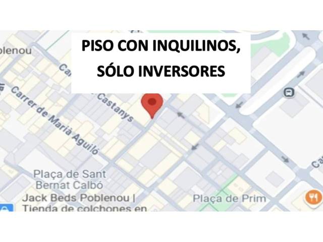 Piso en Venta en Àvila en El Poblenou
