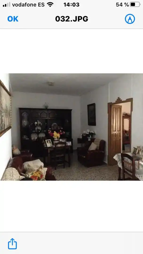 Sala d'estar de Casa adosada en venda en Atajate amb Traster, Moblat i Balcó