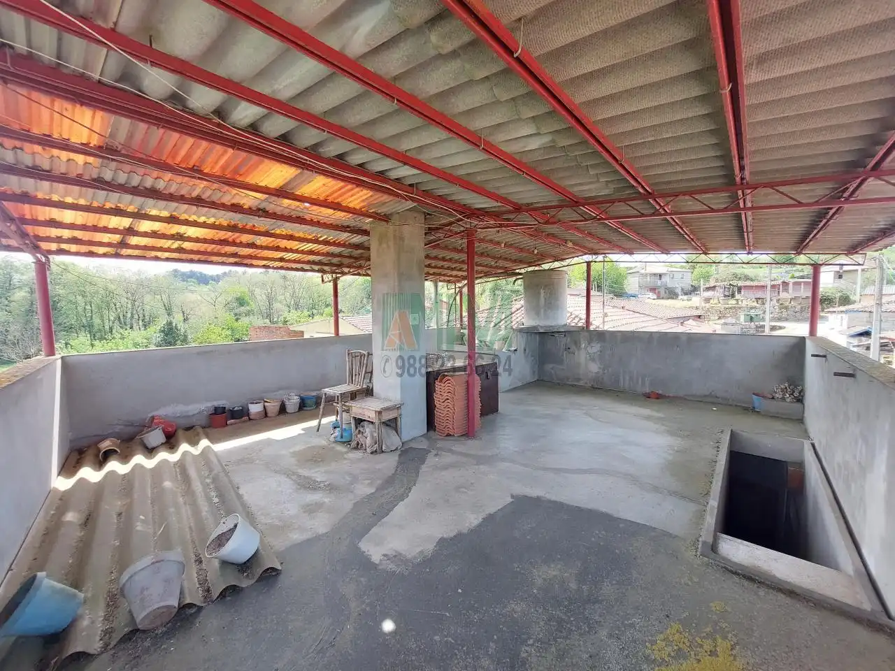 Terraza de Casa o chalet en venta en Taboadela con Calefacción, Jardín privado y Terraza