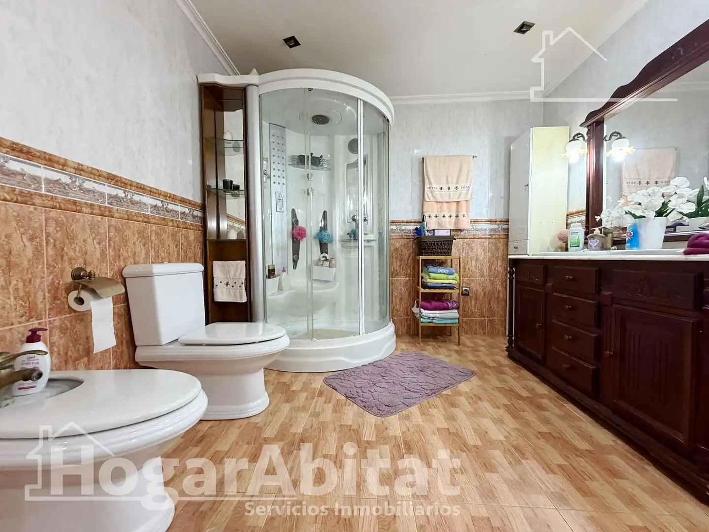 Baño de Casa o chalet en venta en Vilamarxant con Aire acondicionado, Jardín privado y Terraza