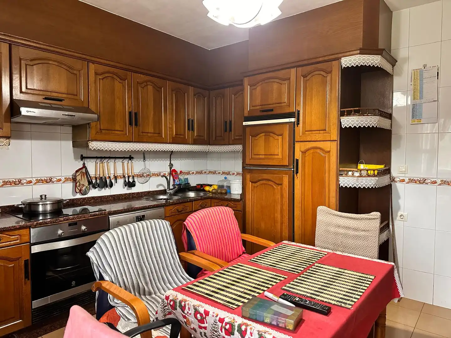 Cocina de Casa o chalet en venta en Boqueixón con Jardín privado, Amueblado y Balcón