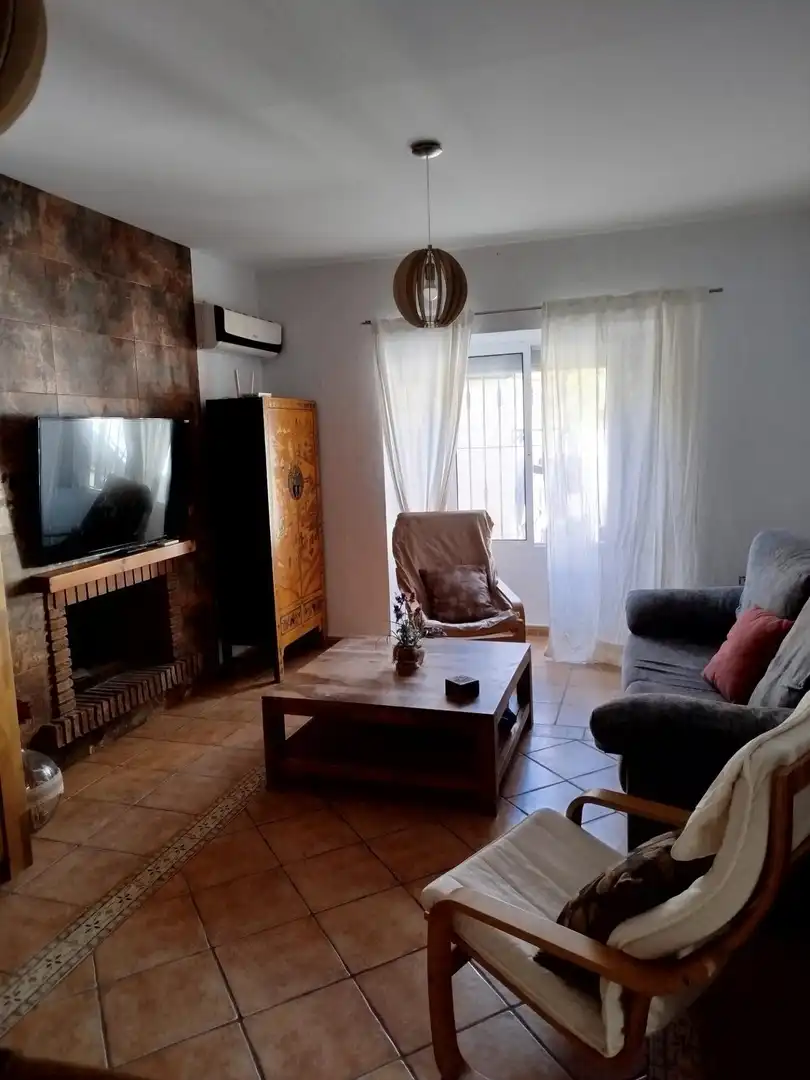 Living room of Houses for sale in Chiclana de la Frontera  with Air Conditioner, Private garden and Terrace