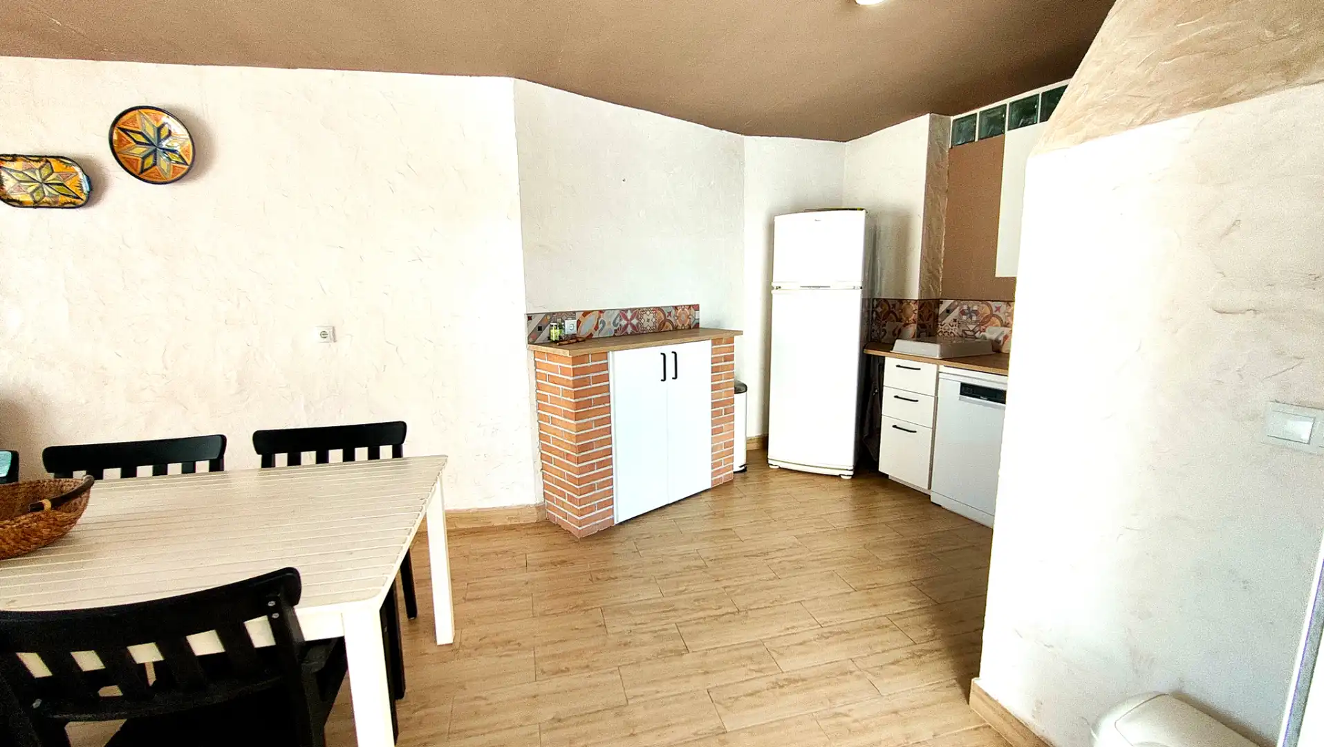 Cuina de Casa o xalet en venda en Elche / Elx amb Aire condicionat, Calefacció i Jardí privat
