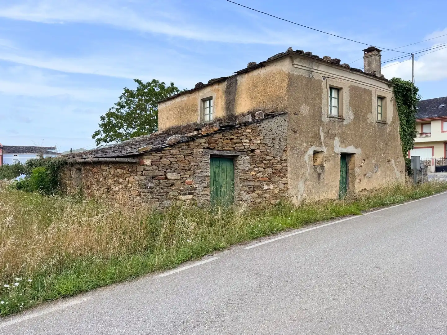 Vista exterior de Casa o xalet en venda en Lourenzá
