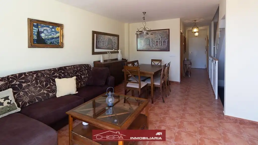 Wohnzimmer von Einfamilien-Reihenhaus zur Miete in Náquera mit Heizung, Privatgarten und Terrasse