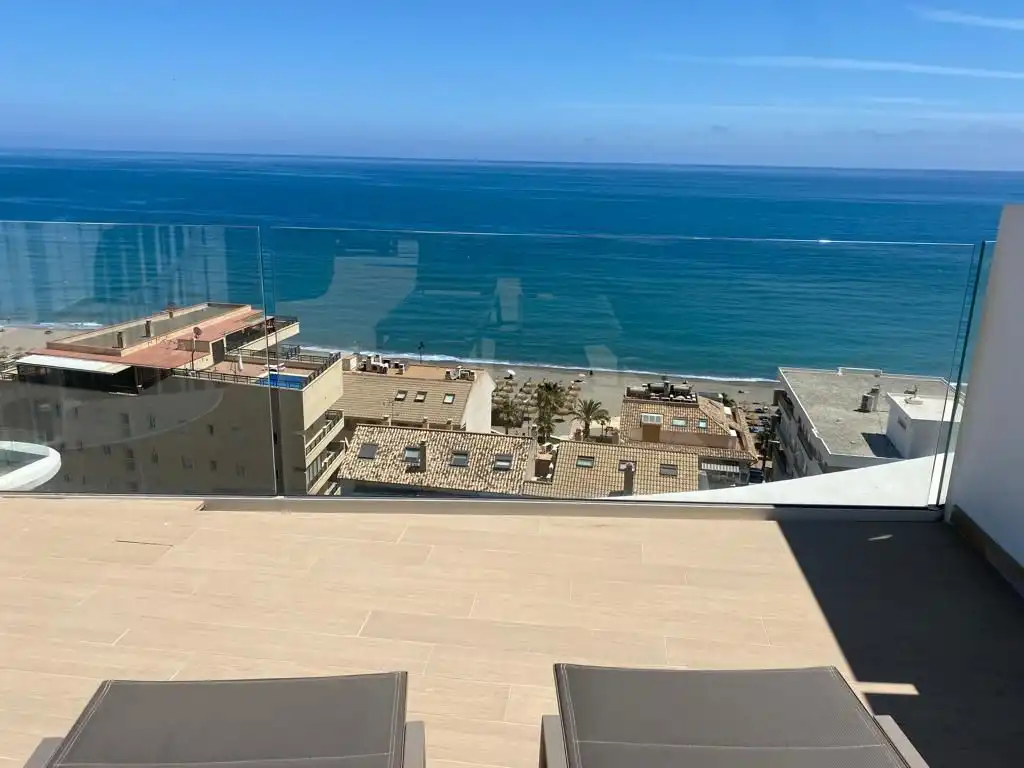 Terrace of Attic for sale in Benalmádena  with Air Conditioner, Heating and Storage room