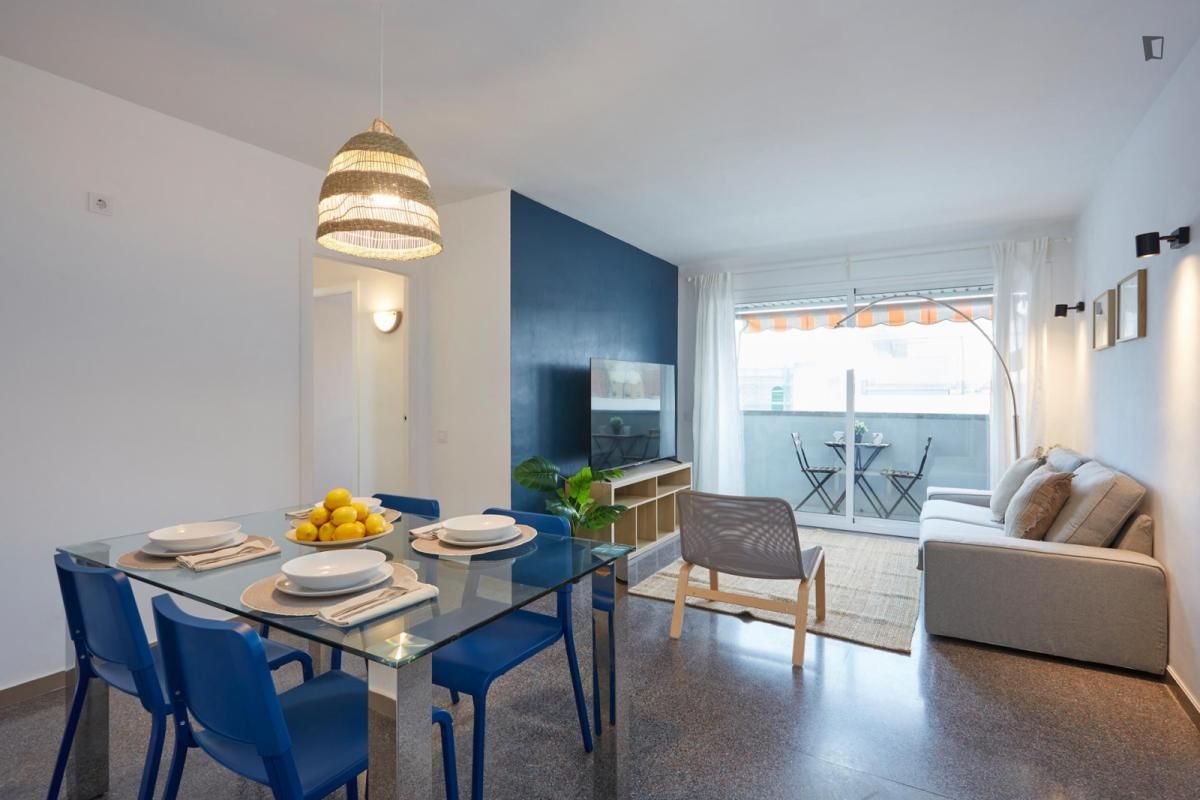 Dining room of Apartment to rent in  Barcelona Capital  with Air Conditioner, Furnished and Oven