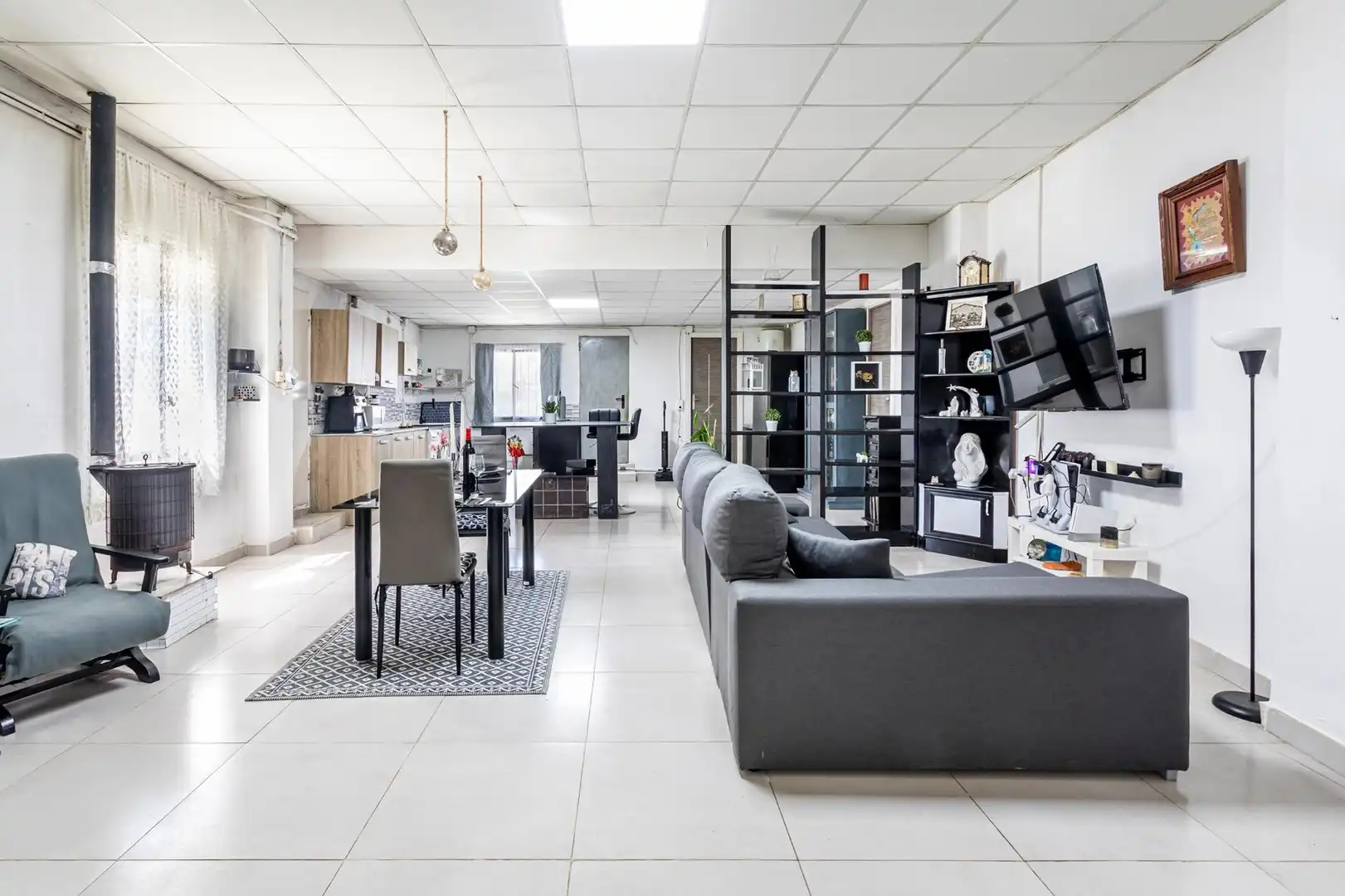 Sala d'estar de Casa o xalet en venda en Fortaleny