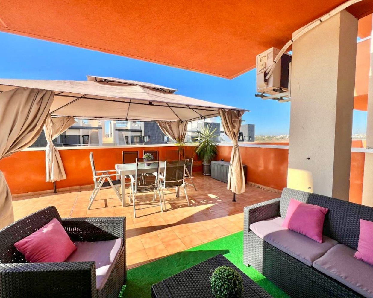 Terrace of Apartment to rent in Orihuela  with Air Conditioner, Heating and Terrace