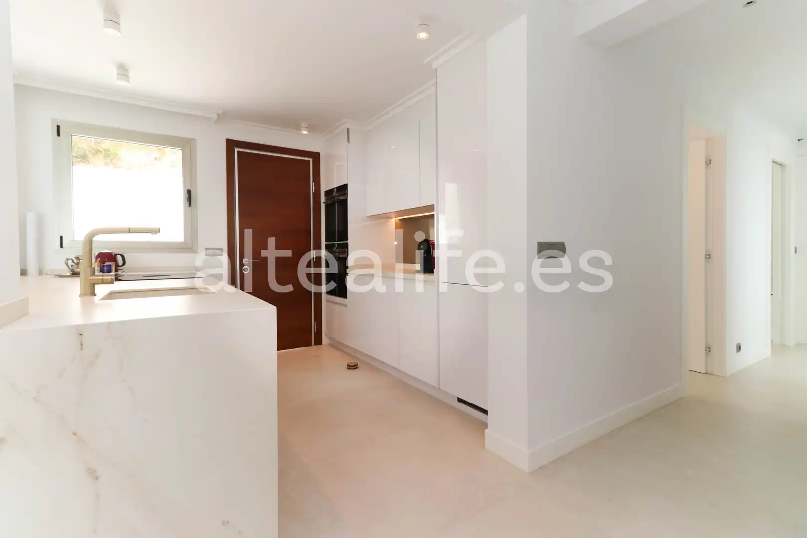 Cocina de Casa o chalet en venta en Altea con Aire acondicionado, Jardín privado y Terraza